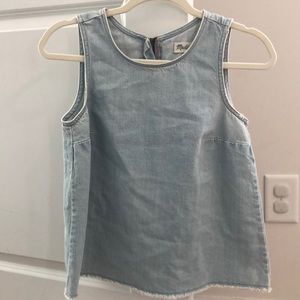 Madewell chambray tank
